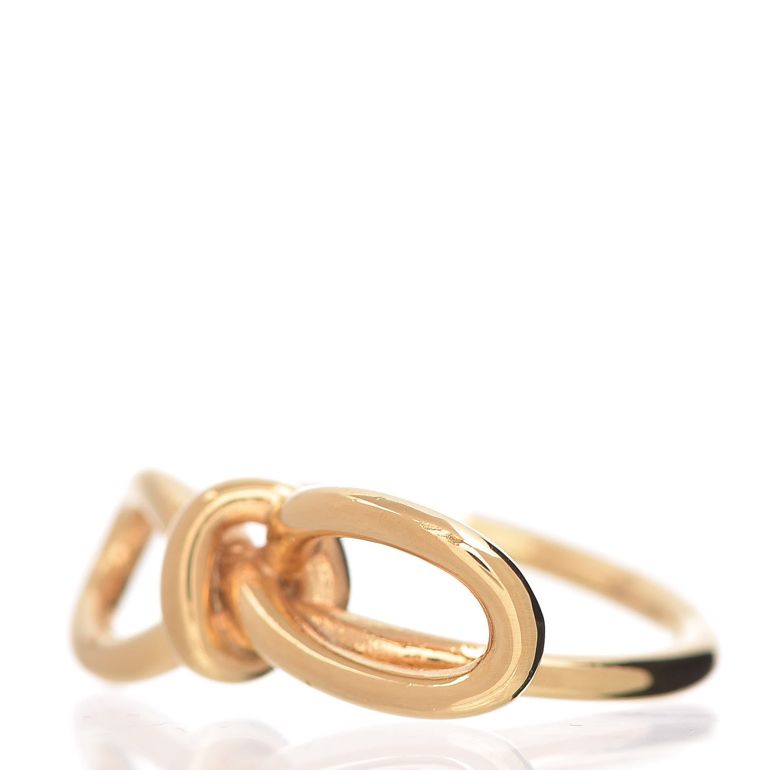 Balenciaga Boucle Bow Ring 5 Gold 3 of 6