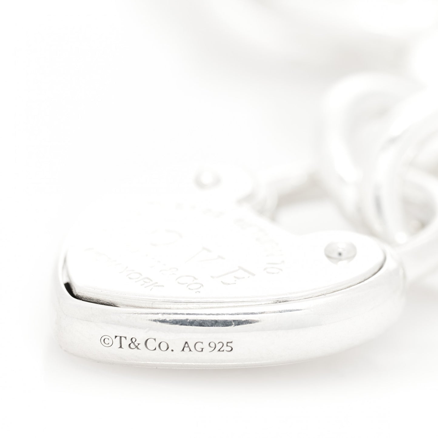 Sterling Silver Return to Tiffany Love Lock Bracelet