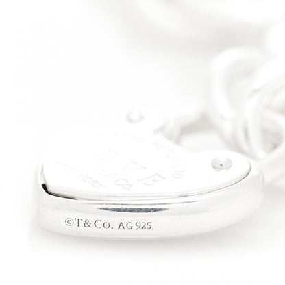 Tiffany Sterling Silver Return to Tiffany Love Lock Bracelet 3 of 4