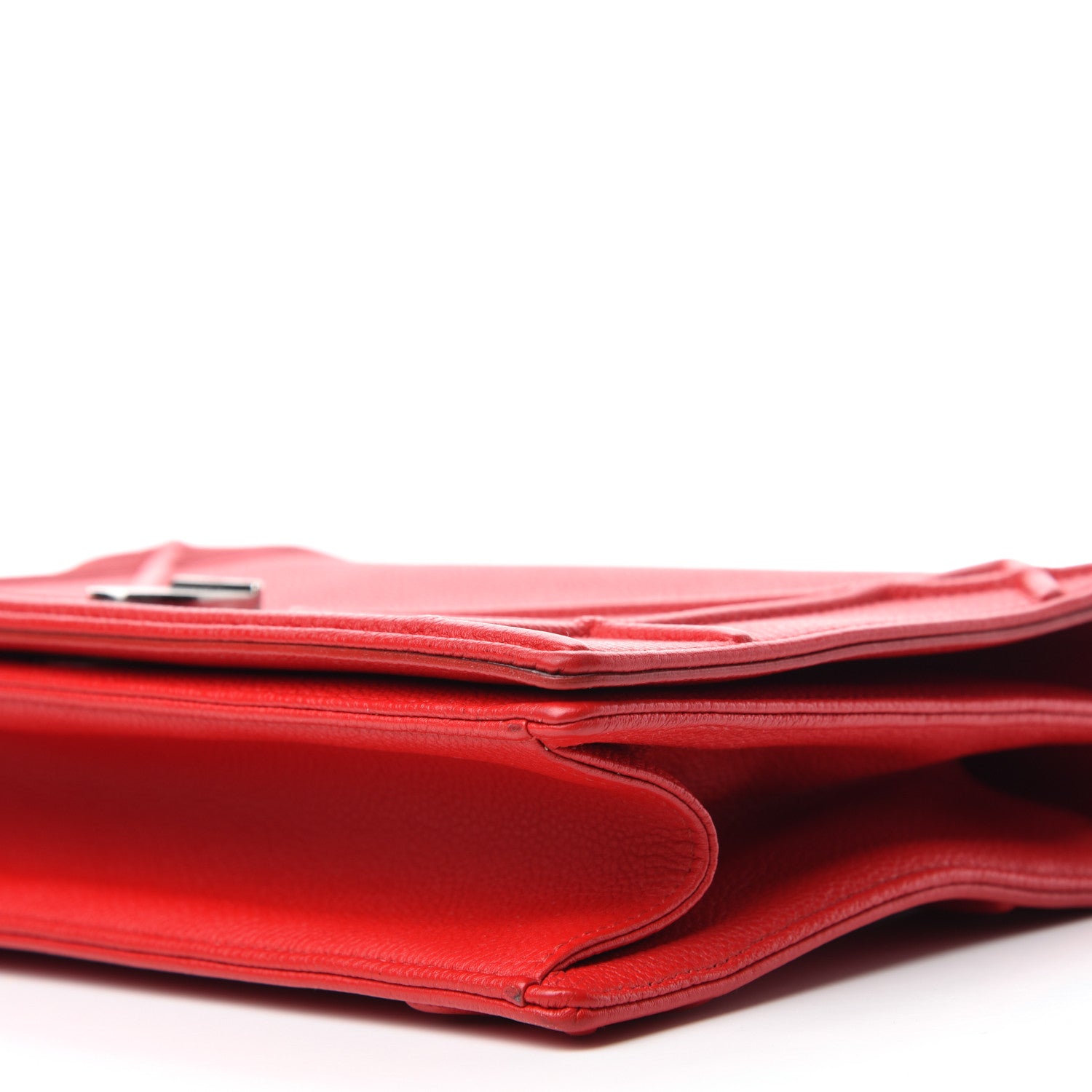 Christian Dior Grained Calfskin Medium Diorama Flap Bag Red 7 of 11
