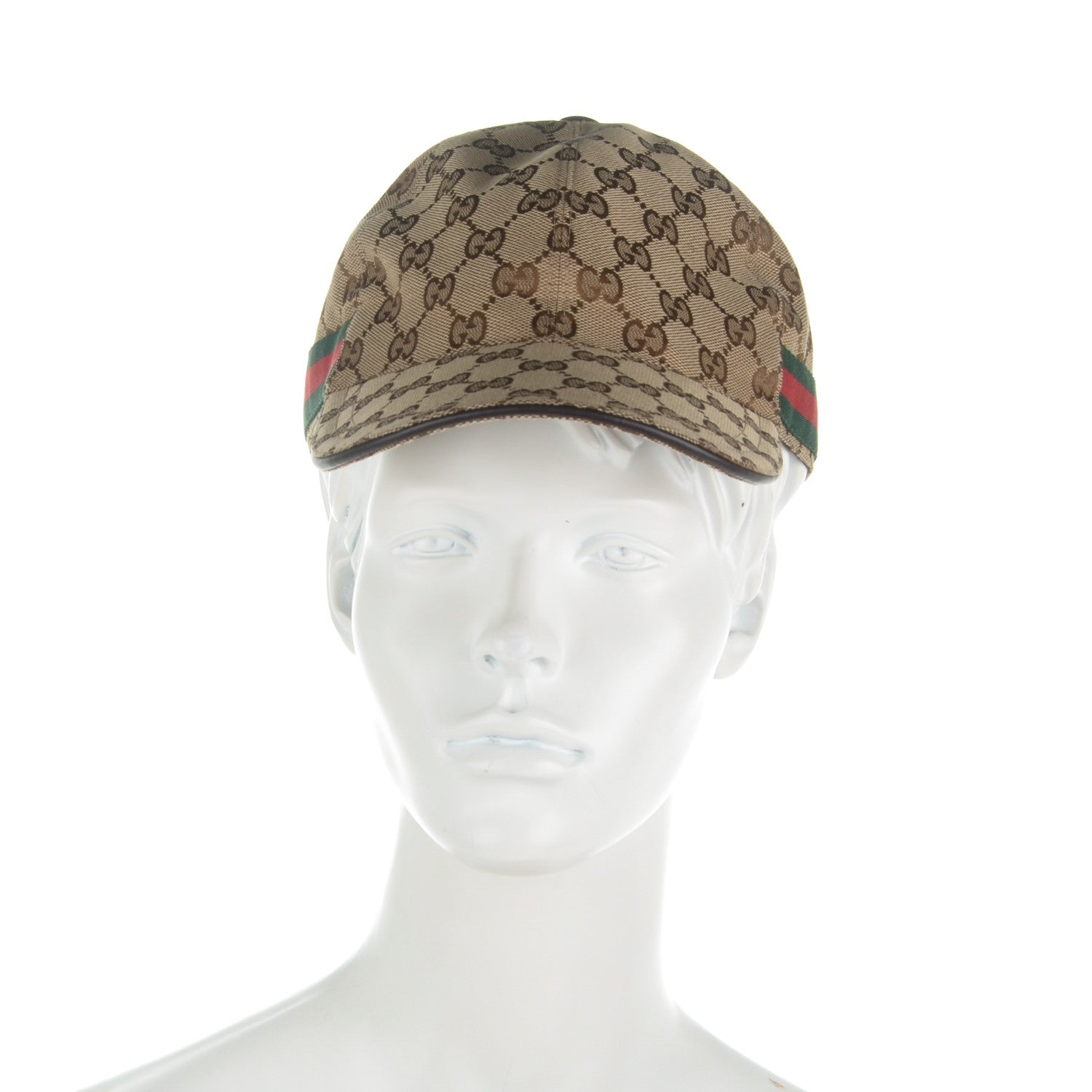 Gucci Monogram Web Baseball Hat M Beige Cocoa 2 of 6