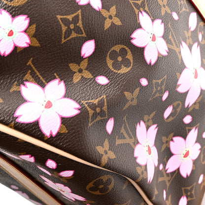 Louis Vuitton LV X TM Monogram Cherry Blossom Keepall Bandouliere 45 Sakura Brown 10 of 10