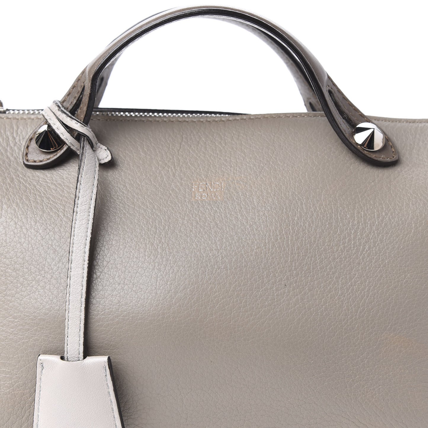 Vitello Dolce Medium By The Way Boston Bag Tortora Seppia