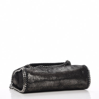 Stella McCartney Chamois Shiny Dotted Falabella Mini Crossbody Ruthenium 4 of 8