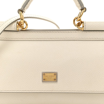 Dolce & Gabbana DOLCE GABBANA Dauphine Mini Miss Sicily Bag White 7 of 9