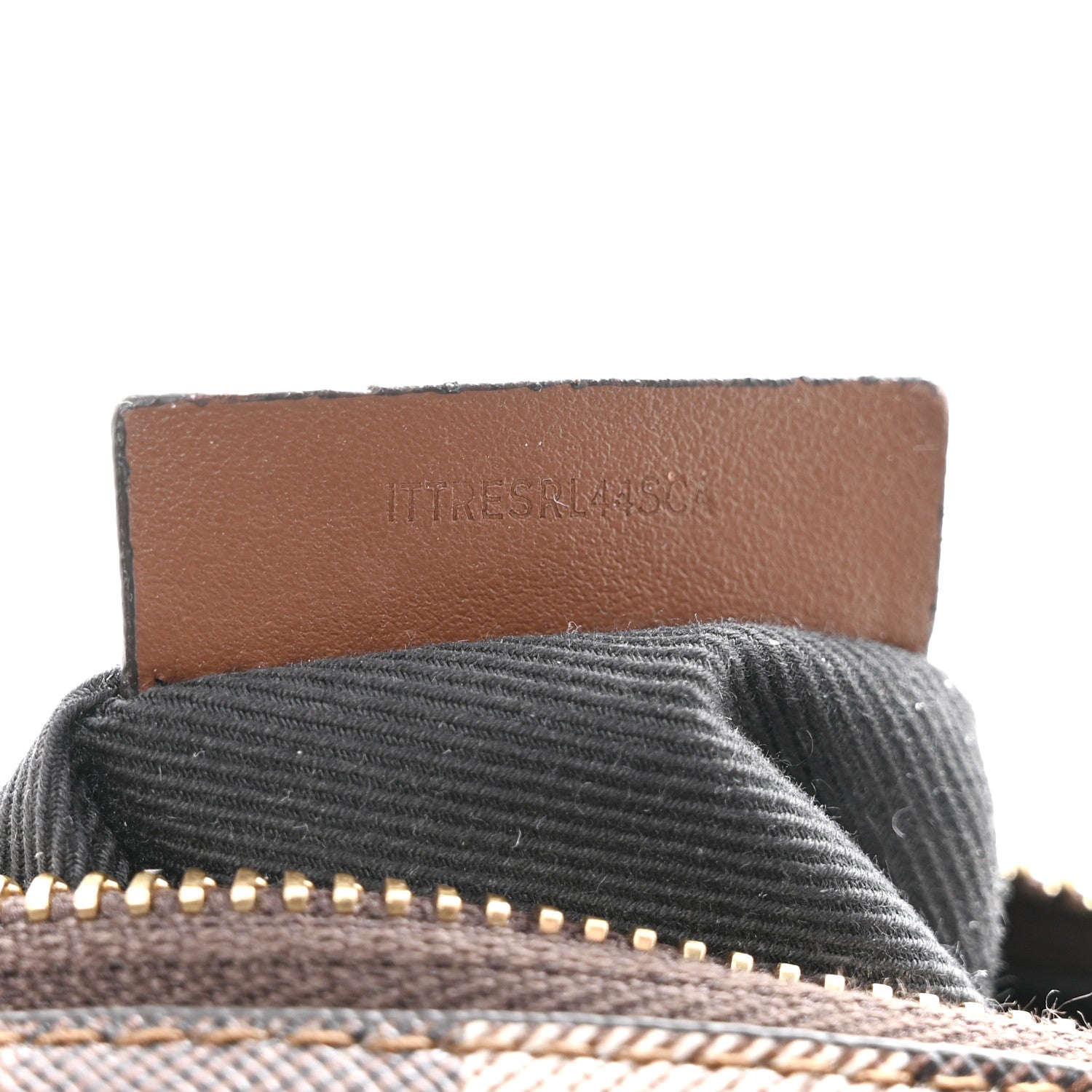 Burberry E-canvas Check Mini Bowling Bag Dark Birch Brown 8 of 12