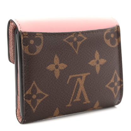 Louis Vuitton Monogram Zoe Wallet Rose Ballerine 3 of 9