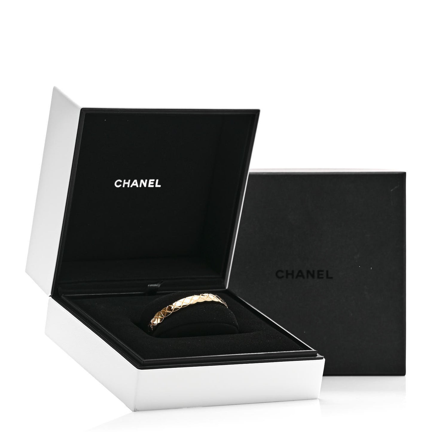 18K Yellow Gold Coco Crush Bangle Bracelet S