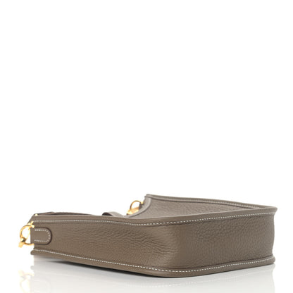 Hermes Taurillon Clemence Evelyne TPM Etoupe 4 of 9