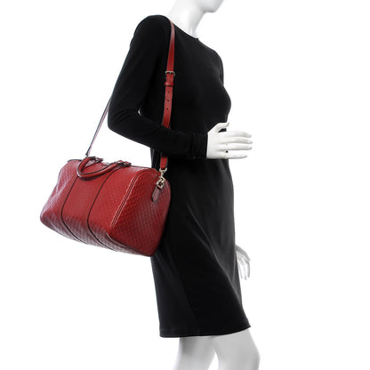 Gucci Microguccissima Medium Boston Red 2 of 7