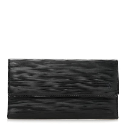 Louis Vuitton Epi Sarah Wallet Black 1 of 9