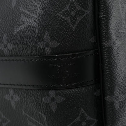 Louis Vuitton Monogram Eclipse Keepall Bandouliere 45 6 of 9