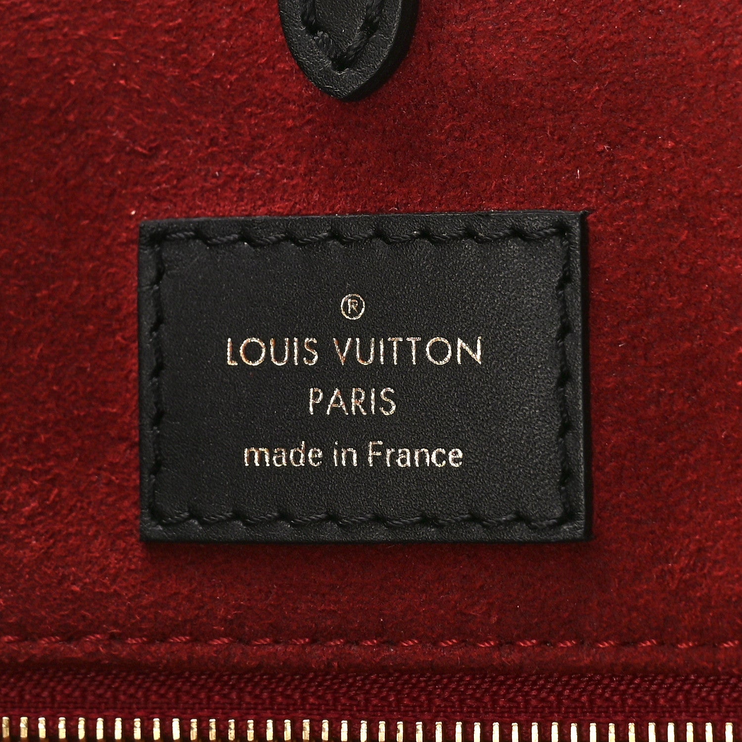 Louis Vuitton Empreinte Monogram Giant Onthego MM Black Beige 6 of 10