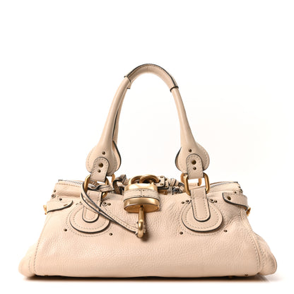 Chloe Calfskin Medium Paddington Satchel Ivory 1 of 11