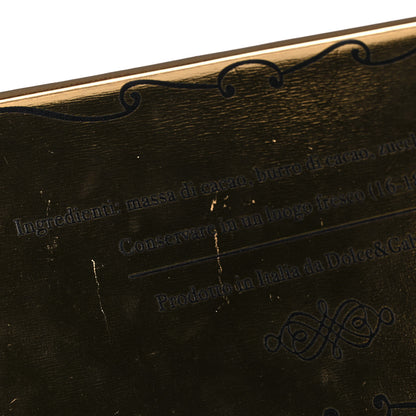 Dolce & Gabbana Metallic Calfskin Chocolate Bar Clutch Gold 15 of 16