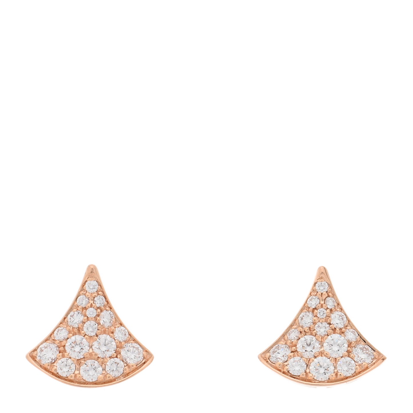 18K Rose Gold Diamond Divas' Dream Earrings