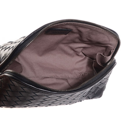 Bottega Veneta Nappa Intrecciato Cosmetic Case Nero Black 5 of 9
