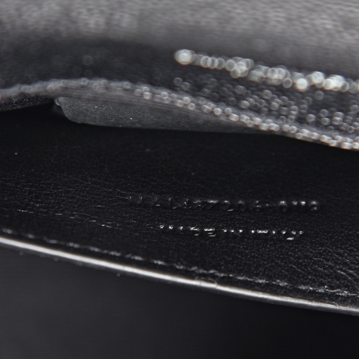 Saint Laurent Grain De Poudre Textured Mixed Matelasse Triquilt Medium Monogram Satchel Black 6 of 9