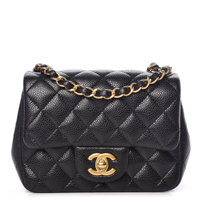 Chanel Caviar Quilted Mini Square Flap Black 1 of 10