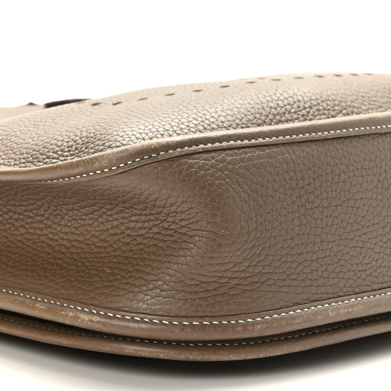 Hermes Taurillon Clemence Evelyne III PM Etoupe 8 of 9