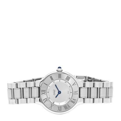 Cartier Stainless Steel 28mm Must De 21 Quartz Watch 2 of 5