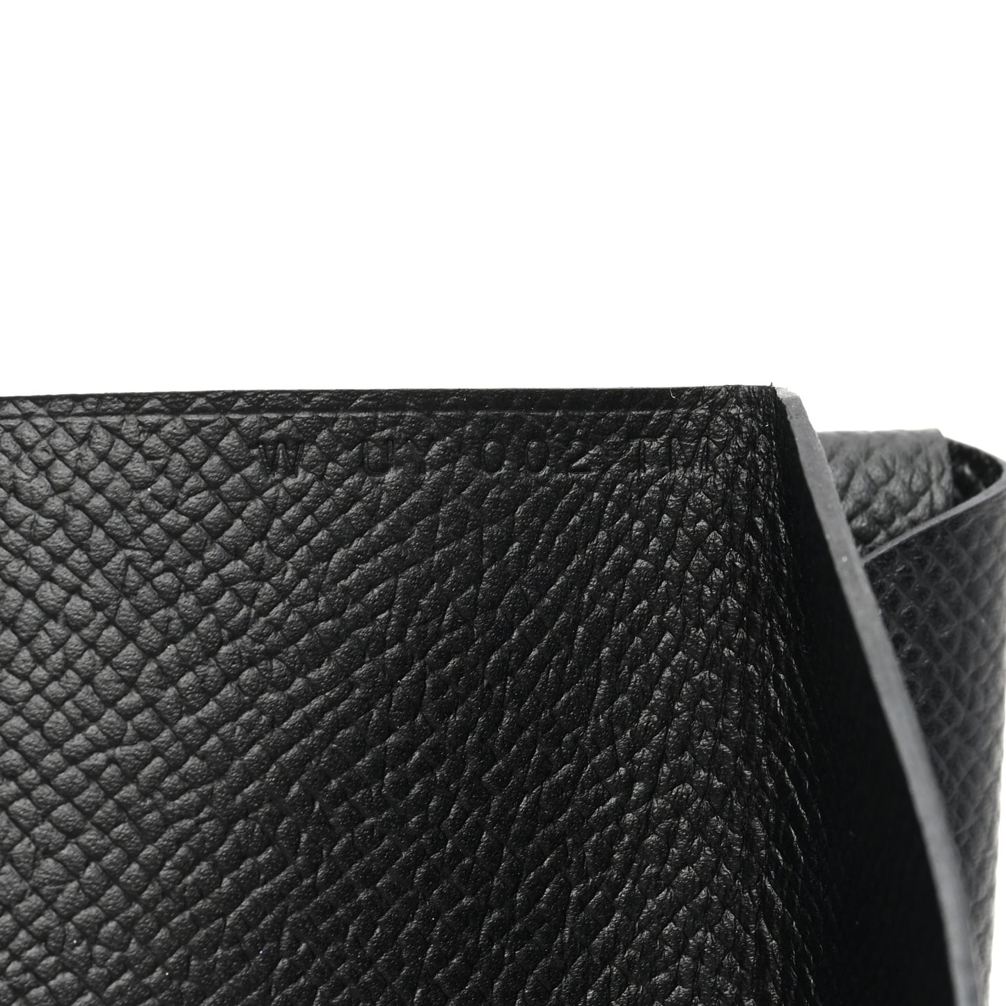 Epsom Calvi Duo Card Case Black