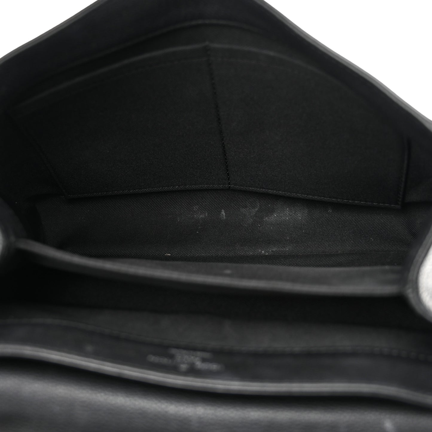 Soft Calfskin Lockme II Top Handle Black
