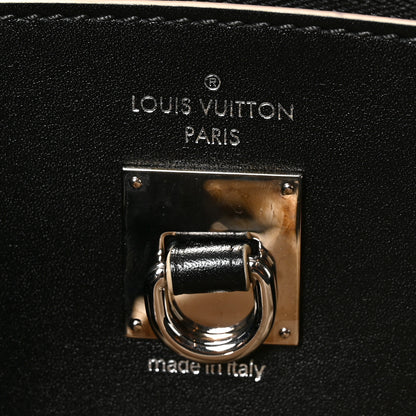 Louis Vuitton Calfskin World Tour City Steamer MM Black 6 of 9