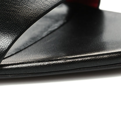 Saint Laurent Calfskin Tripon Amber 85 Ankle Strap Sandals 35.5 Black 10 of 13