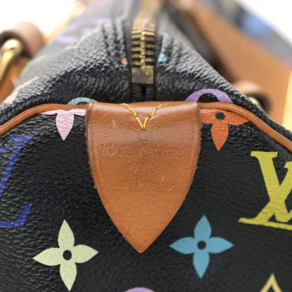 Louis Vuitton Monogram Multicolor Speedy 30 Black 6 of 13