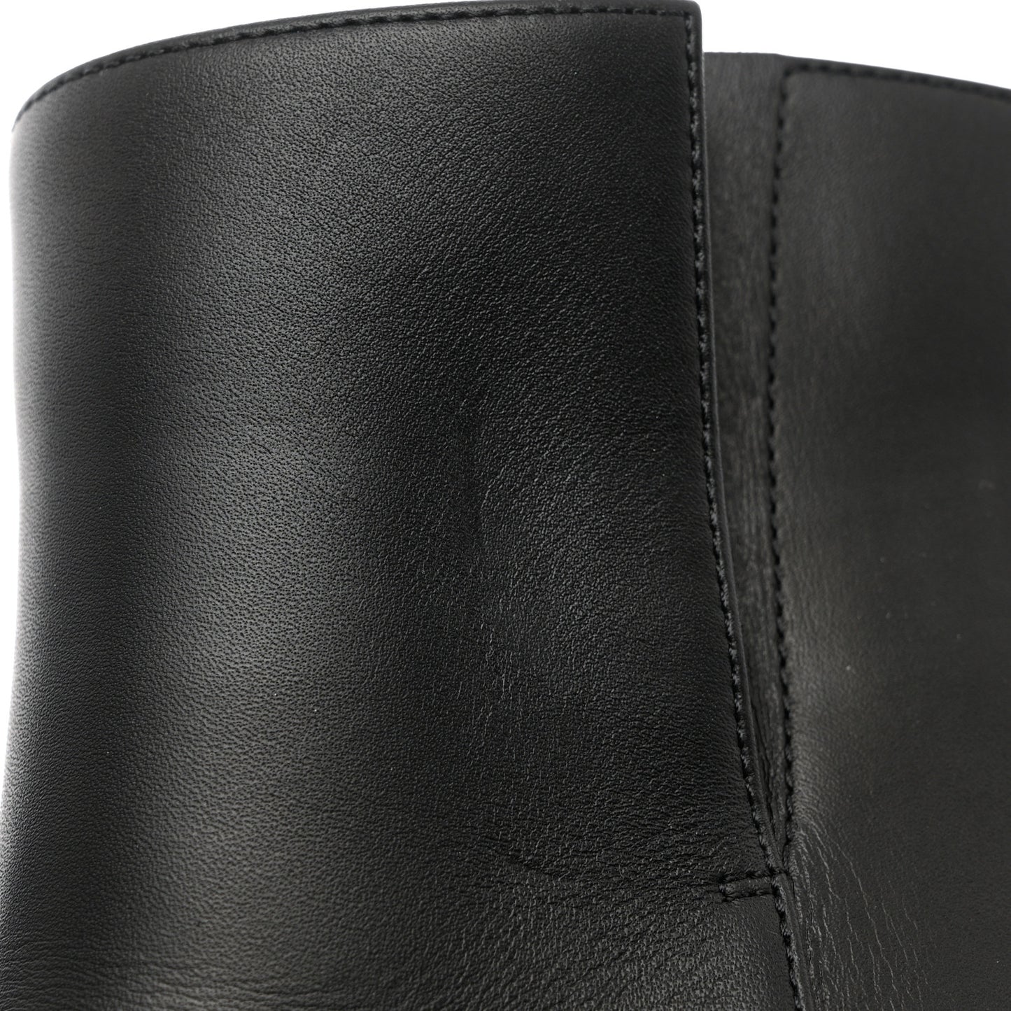 Calfskin Saint Germain Ankle Boots 38 Black