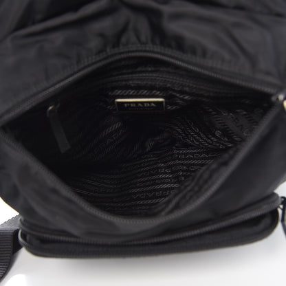 Prada Nylon Vela Messenger Black 5 of 13
