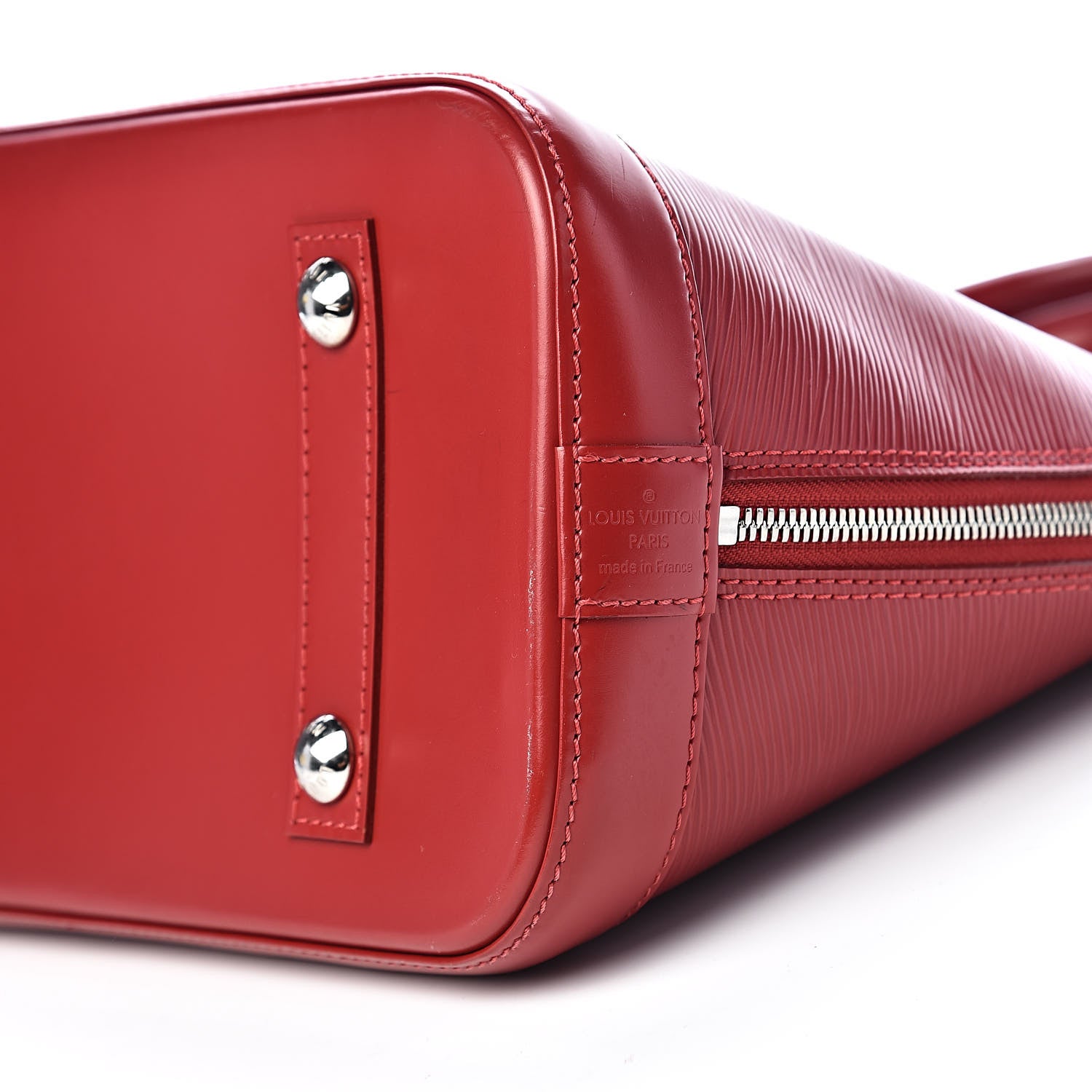 Louis Vuitton Epi Alma PM Rubis 10 of 11