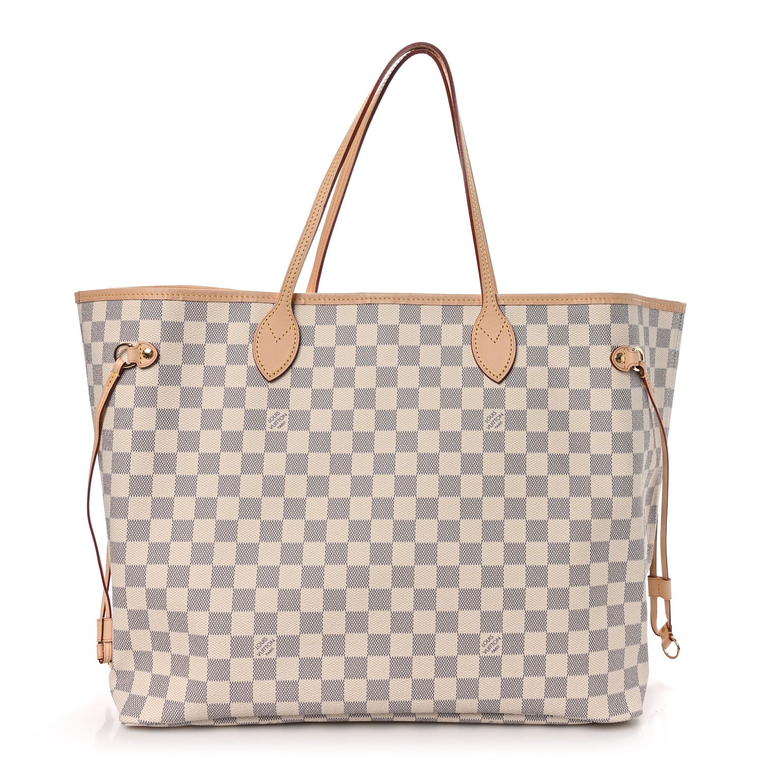 Louis Vuitton Damier Azur Neo Neverfull GM Rose Ballerine 1 of 10