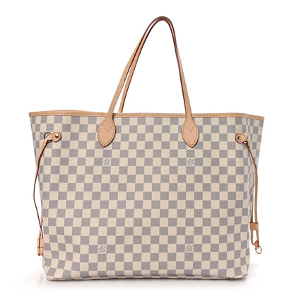 Louis Vuitton Damier Azur Neo Neverfull GM Rose Ballerine 1 of 10