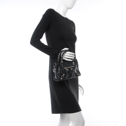 Balenciaga Agneau Giant 12 Silver Hardware Mini City Black 2 of 8
