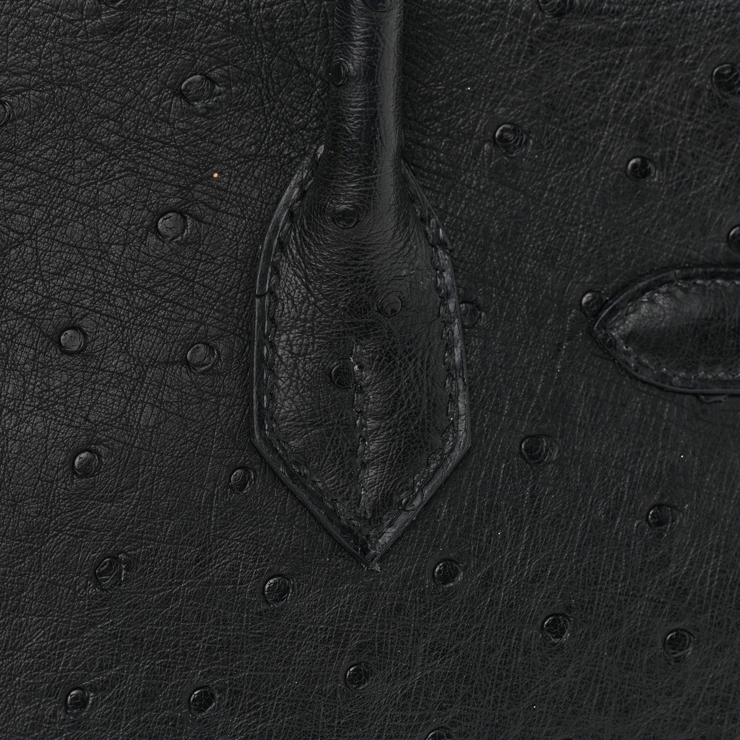 Hermes Ostrich Birkin 30 Black 11 of 41