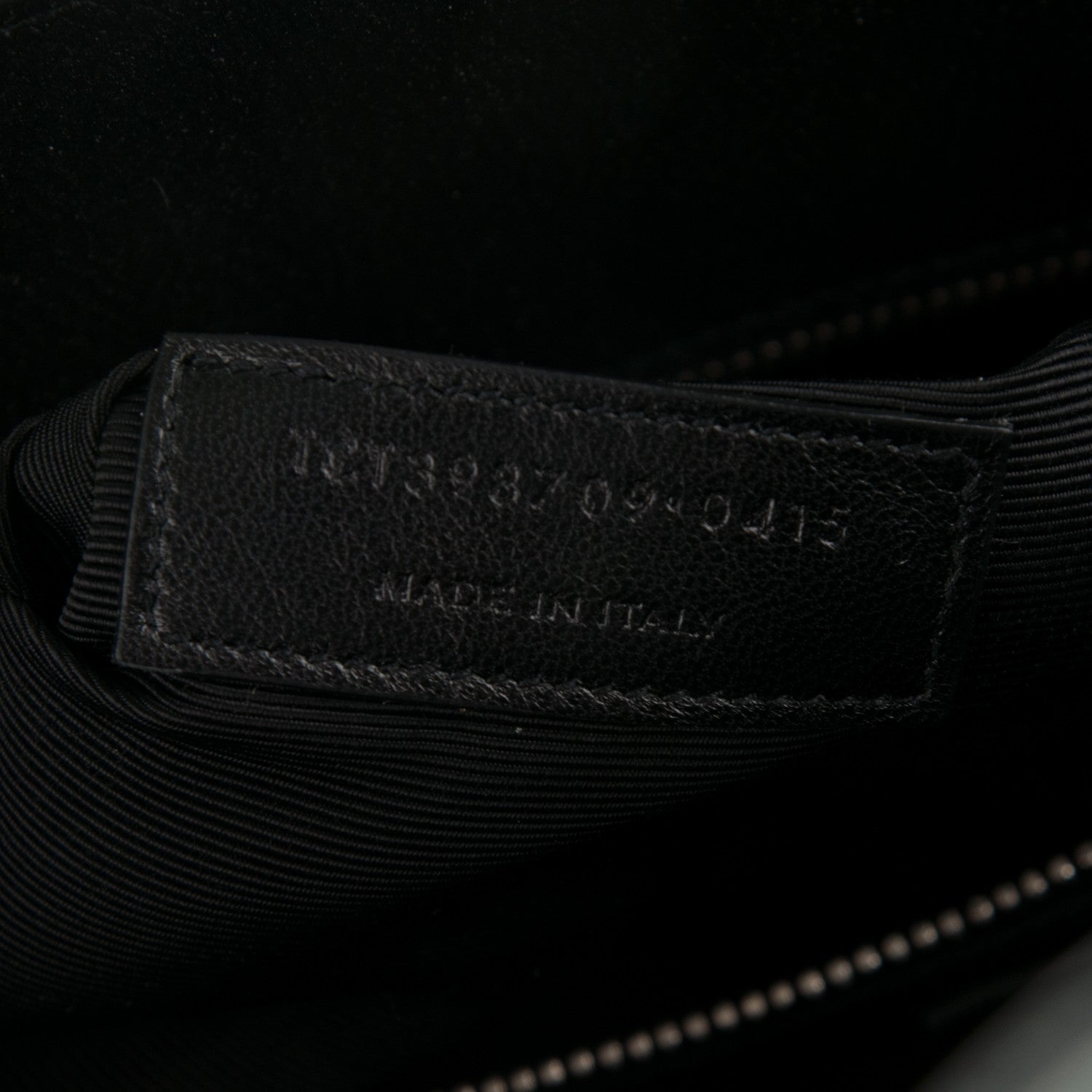 Saint Laurent Grained Calfskin Small Sac De Jour Black 7 of 7