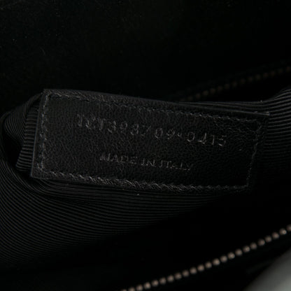 Saint Laurent Grained Calfskin Small Sac De Jour Black 7 of 7