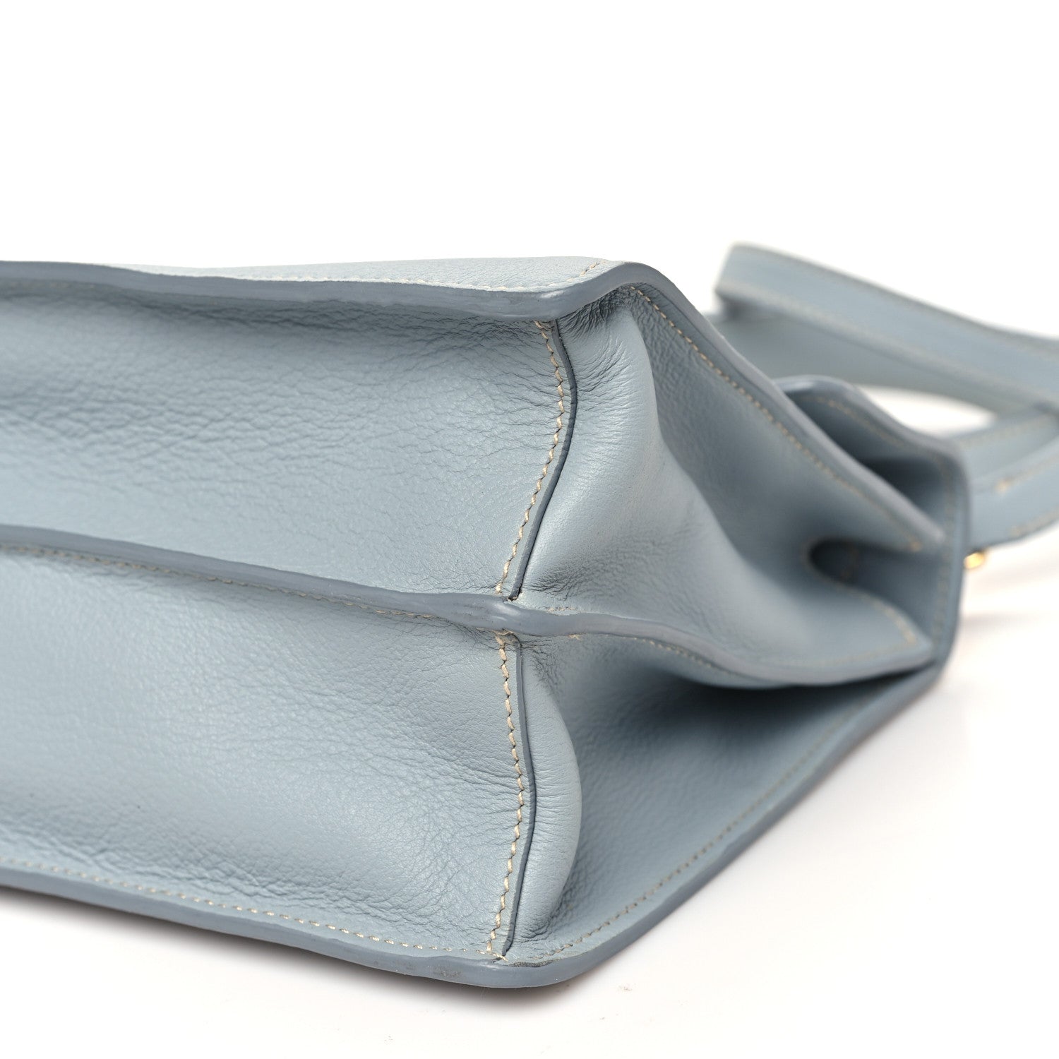 Prada Calfskin Medium Soft Sound Shoulder Bag Opaline 9 of 9