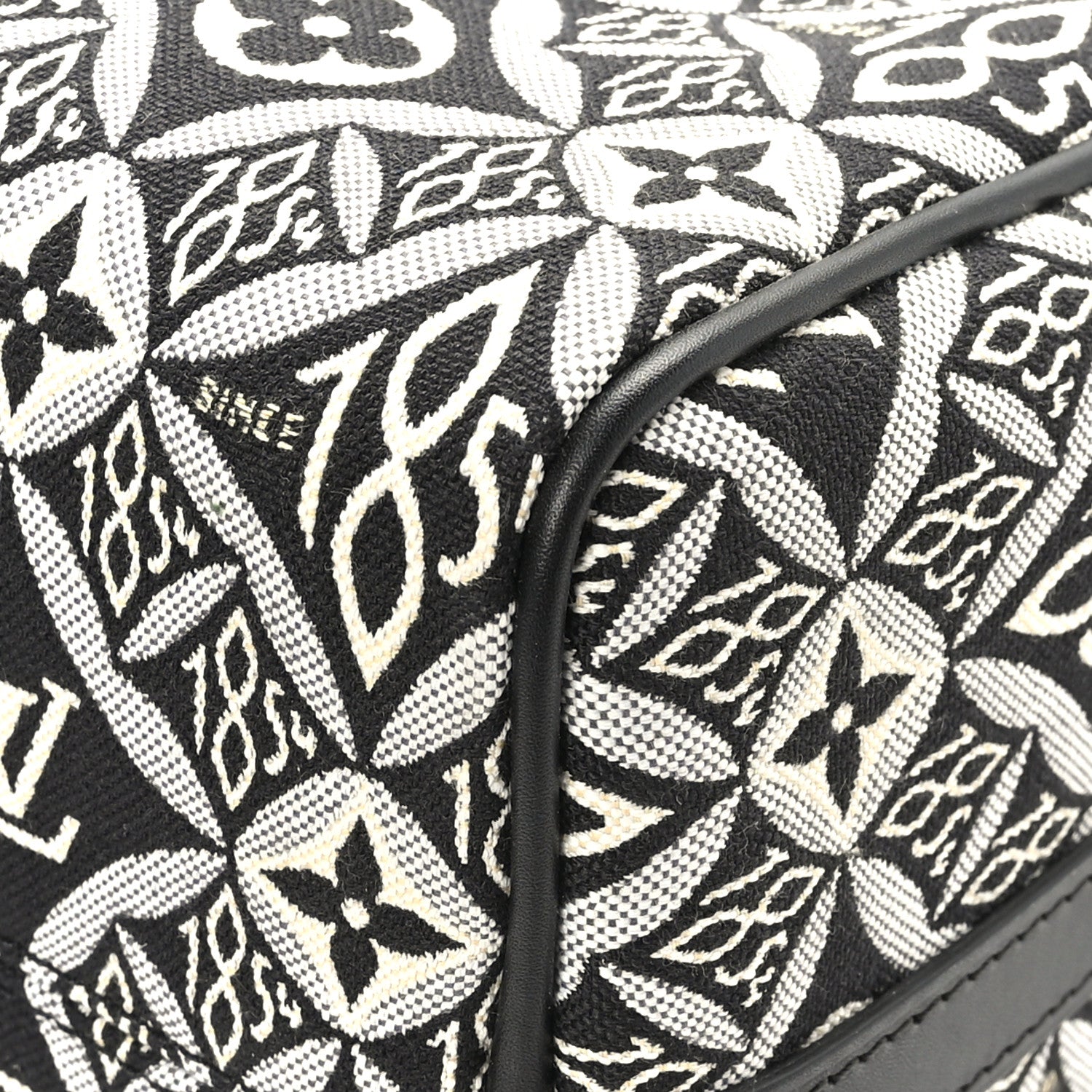 Louis Vuitton Jacquard Since 1854 Speedy Bandouliere 25 Black 11 of 11