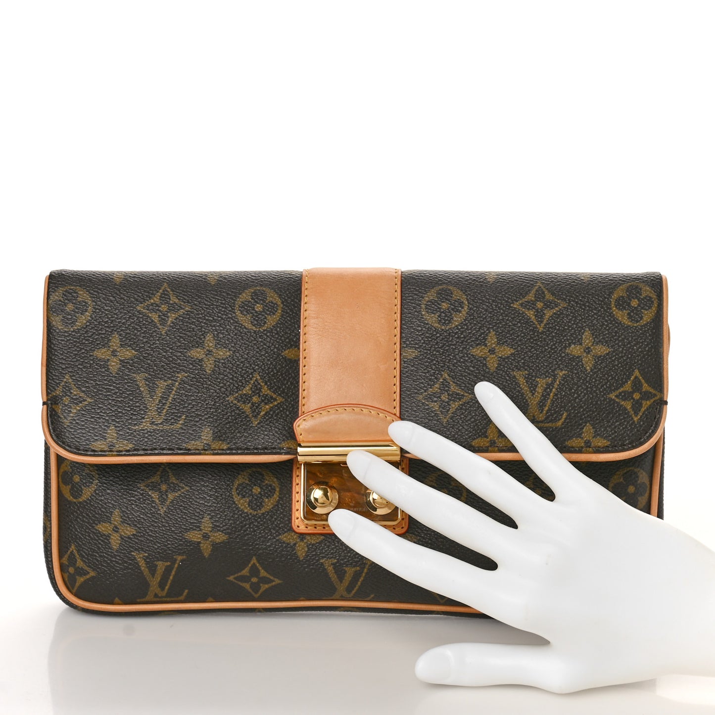 Monogram Slim Clutch Sofia Coppola