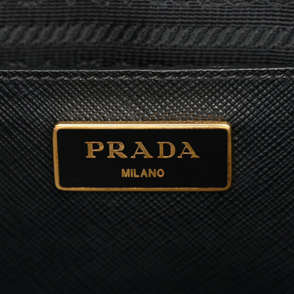 Prada Saffiano Lux Medium Galleria Double Zip Tote Black 5 of 11