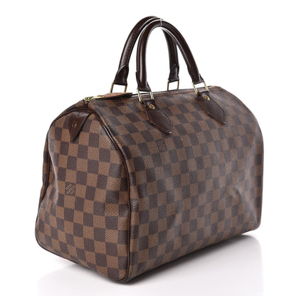 Louis Vuitton Damier Ebene Speedy 30 3 of 13
