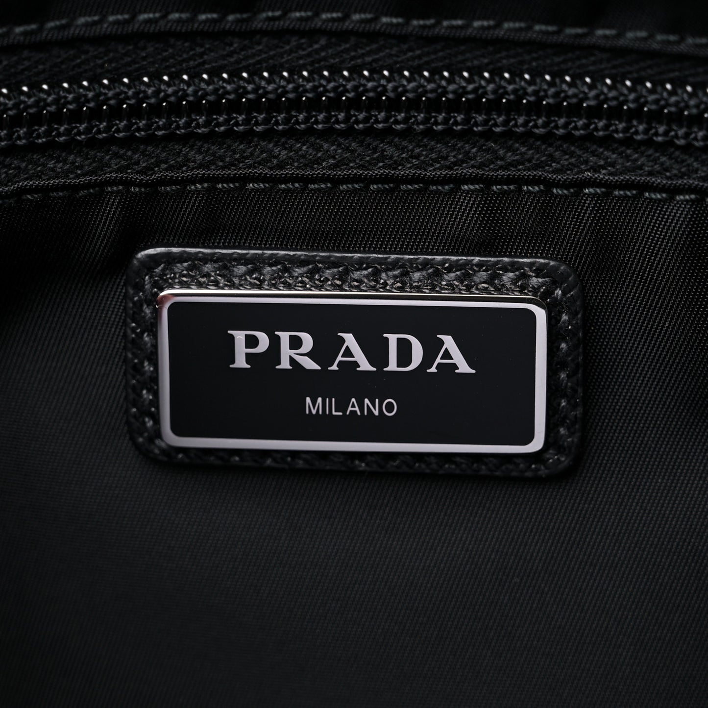 Re-Nylon Saffiano Belt Bag Black