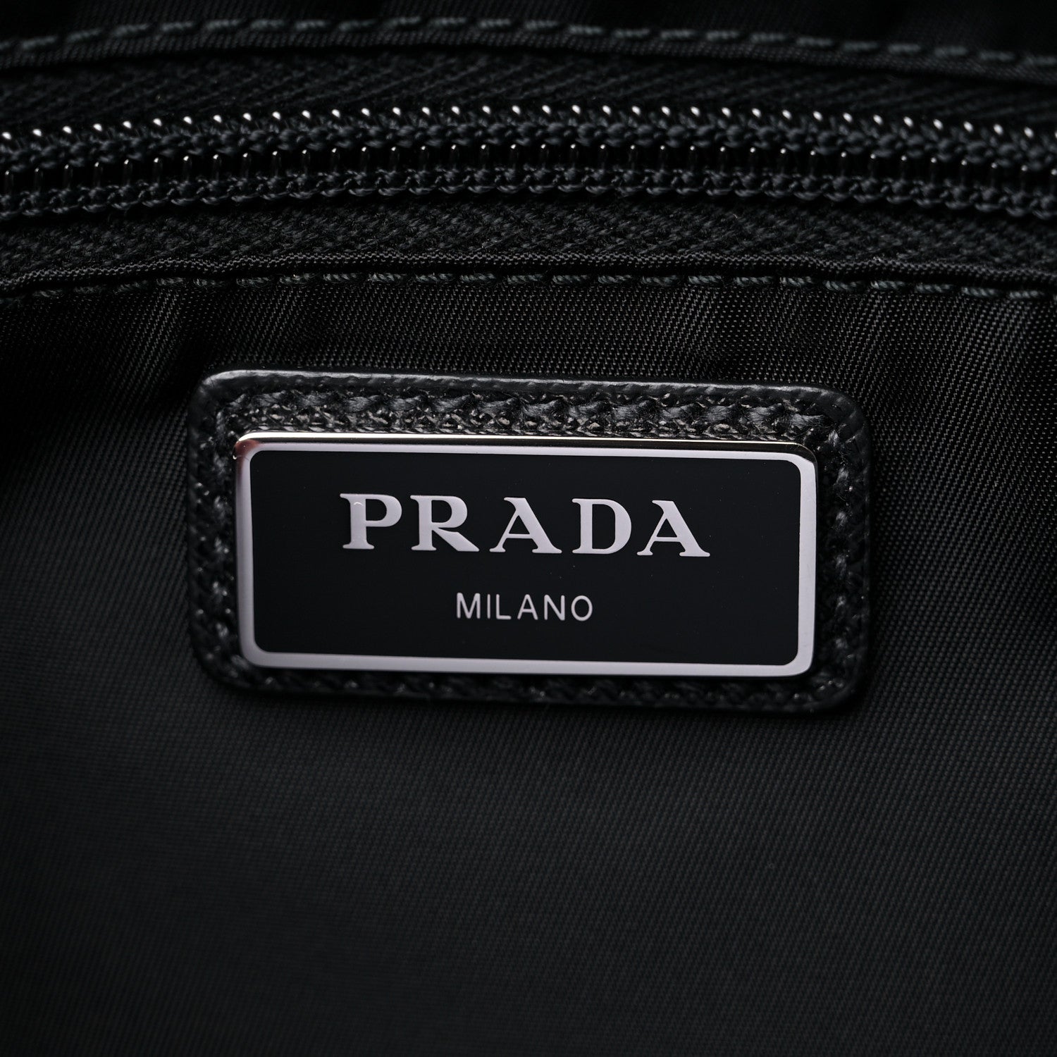 Prada Re-Nylon Saffiano Belt Bag Black 6 of 8