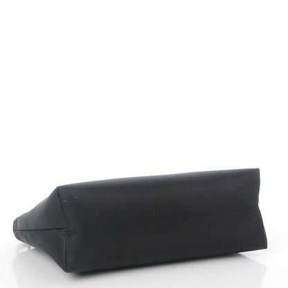 Fendi Nylon Vitello Elite Crystal Eye Monster Large Cosmetic Pouch Black Cedro 3 of 7