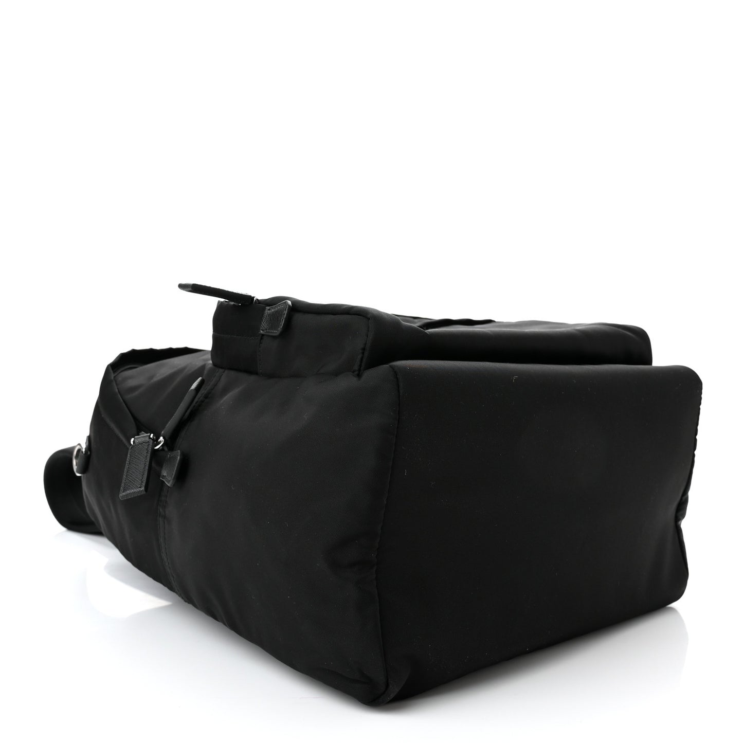 Nylon Tessuto Saffiano Backpack Black