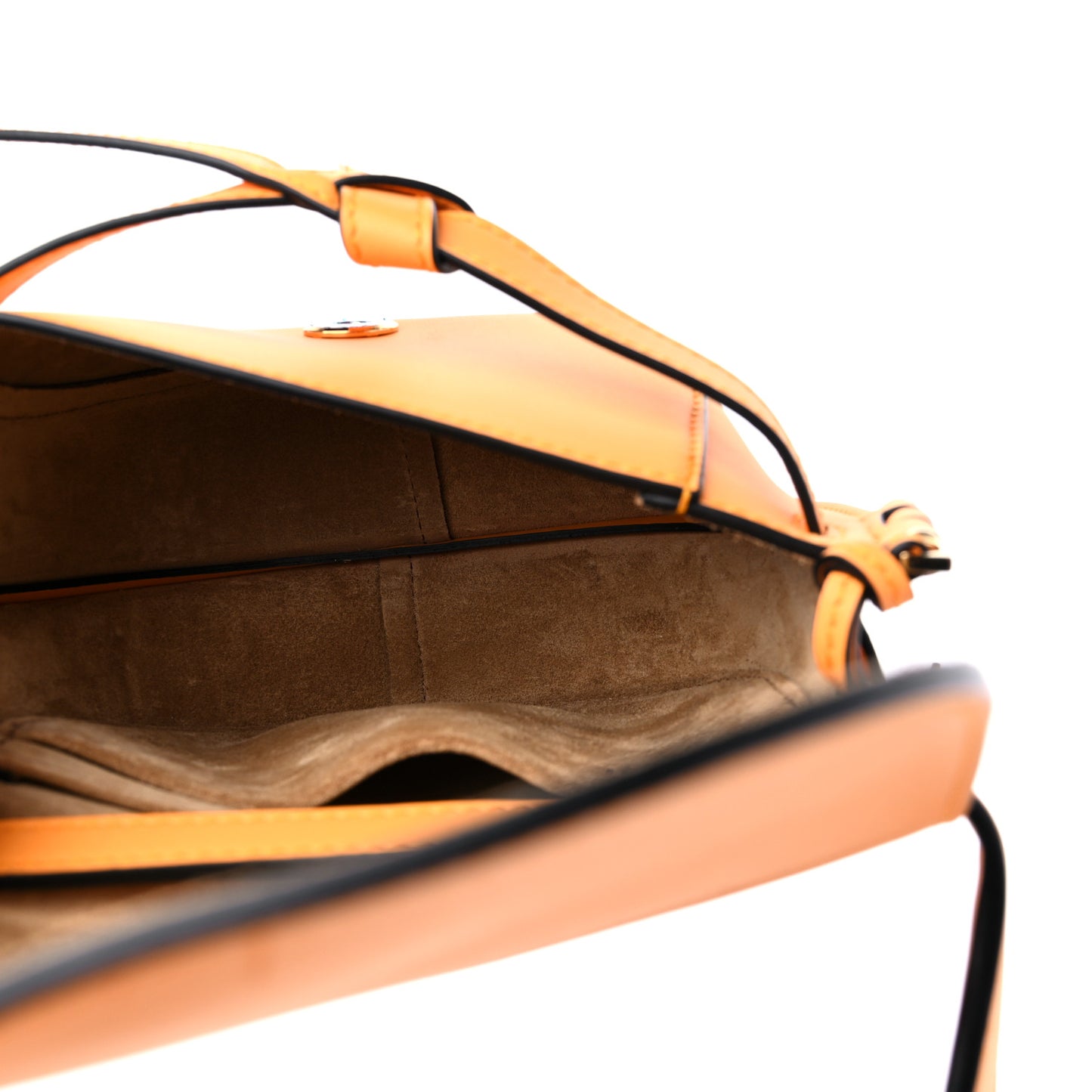 Calfskin Jacquard Mini Gate Dual Bag Mandarin