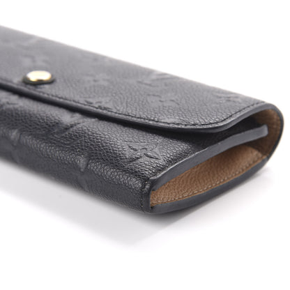 Louis Vuitton Empreinte Emilie Wallet Black Dune 7 of 10